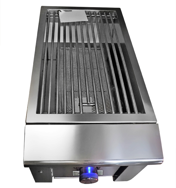 RCS Grills ASB2 Agape Stainless SteelSlide-In Infra-red Side Burner for Outdoor Kitchens- Grill Accessory
