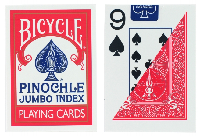 S Bicycle Jumbo Pinochle Playing Cards 1001023