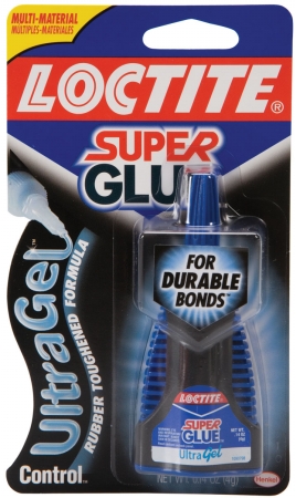 0.14 Oz Ultra Gel Rubber Toughened Super Glue 1363589
