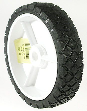 Maxpower Precision Parts 7in. x 1.50in. Plastic Lawn Mower Wheel 335070