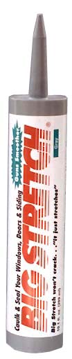 Slat Grey Big Stretch Caulk & Seal 10026 10.5oz