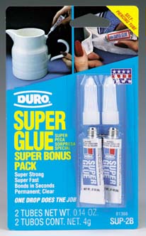 1347649 Duro Super Glue - 2 Gram Tube