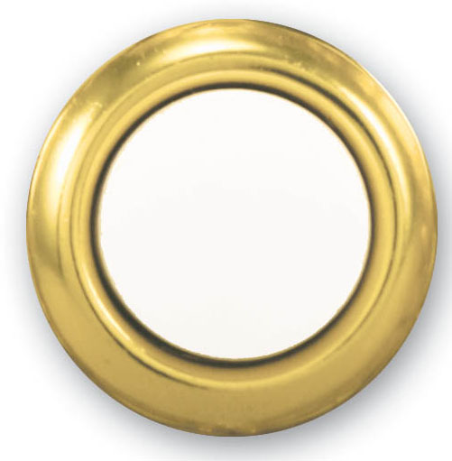 1 X 6 X 2.75 Pearl Doorbell - Gold