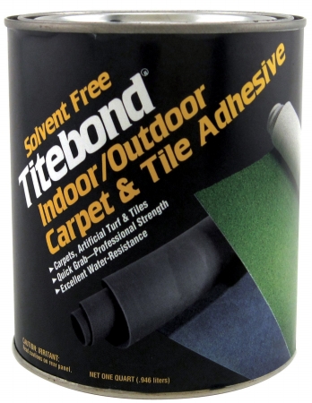 1 Quart Titebond Solvent Free Indoor & Outdoor Carpet &