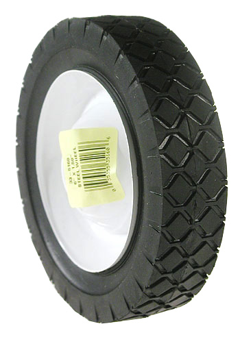 Maxpower Precision Parts 7in. x 1.50in. Steel Lawn Mower Wheel 335170