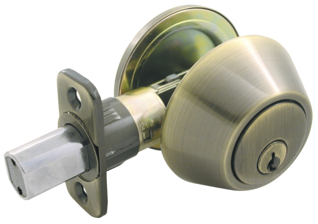 Ultra Antique Brass With Eternity Finish Standard Duty Single Cyl Deadbolts 436