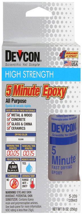 High Strength 5-minute Fast Drying Epoxy 20945 S-209