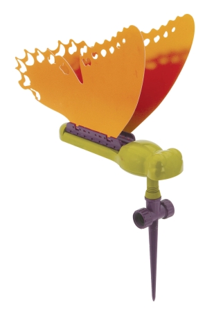 Gilmour 778DBF Decorative Butterfly Sprinkler Rectangular Coverag