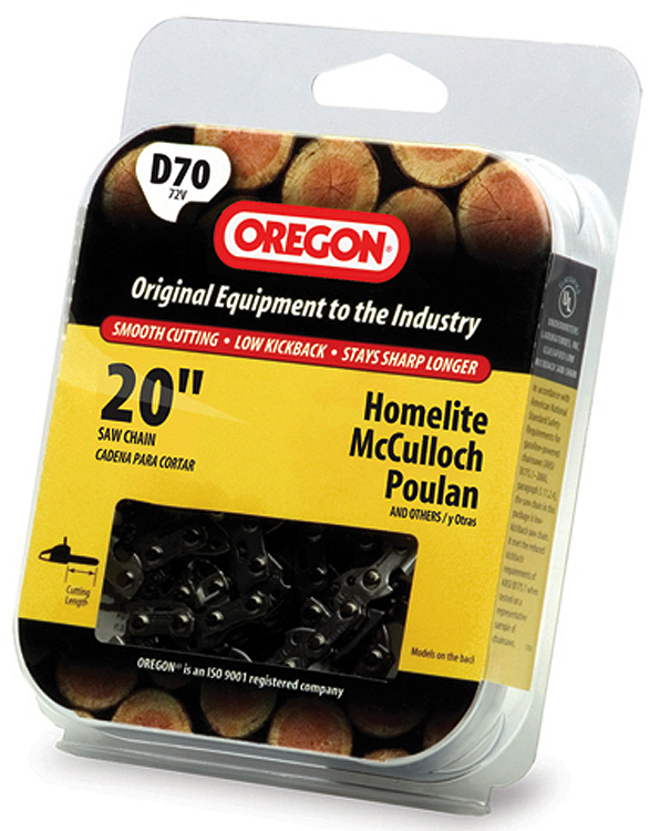 Oregon Chain 20in. Full Chisel Cutting Chain D70