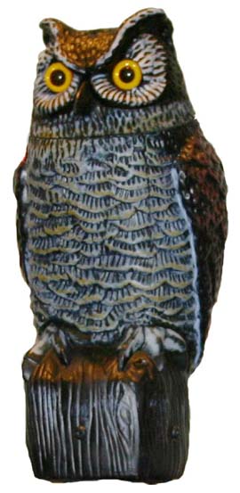 Easy Gardenerweedblock Action Owl Garden Pest Control 8011