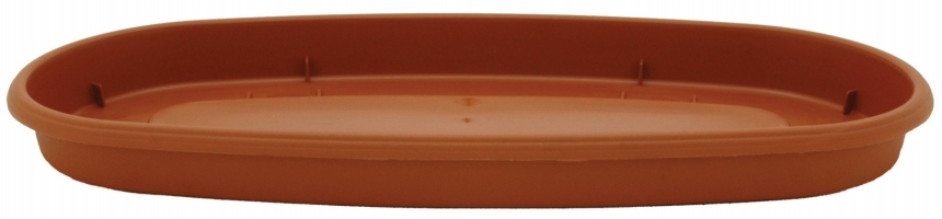 UPC 770932001306 product image for Myers-itml-akro Mils 12in. Clay Panterra Deep Oval Saucer  SPO12000E22 - Pack of | upcitemdb.com