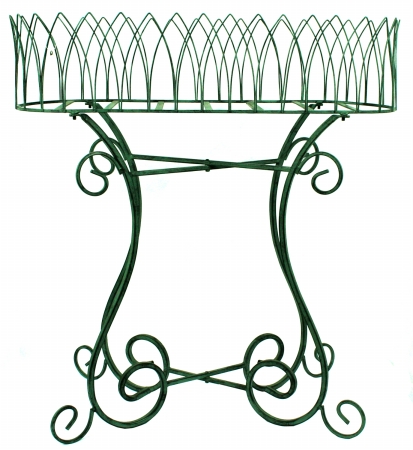 Commend  hk Limited 28in. Verdigris Plant Stand PS1040