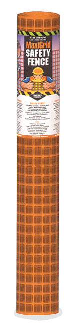 Easy Gardenerweedblock 4ft. x 50ft. Orange Maxi Grid Safety Fence BX20511412P