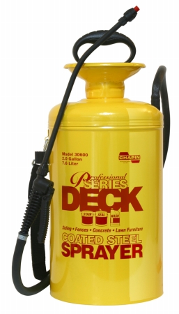 Chapin Sprayers 2 Gallon Professional Deck Tripoxy Steel Sprayer 30600