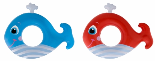 Intex Recreation Inflatable Baby Whale Ring Pool Toys 59218EP Pack of 36