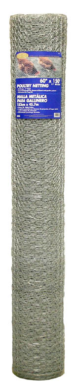 60in. X 150ft. 1in. Mesh Galvanized Poultry Netting 308434b