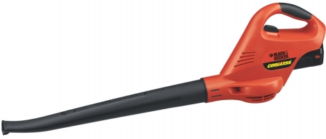 Black  Decker 18 Volt Cordless Broom Hard Surface Sweeper NS118