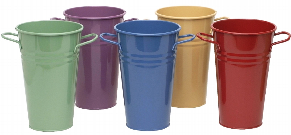 6.5in. X 9.5in. Assorted Enamel French Vases 8295e - Pack Of 12