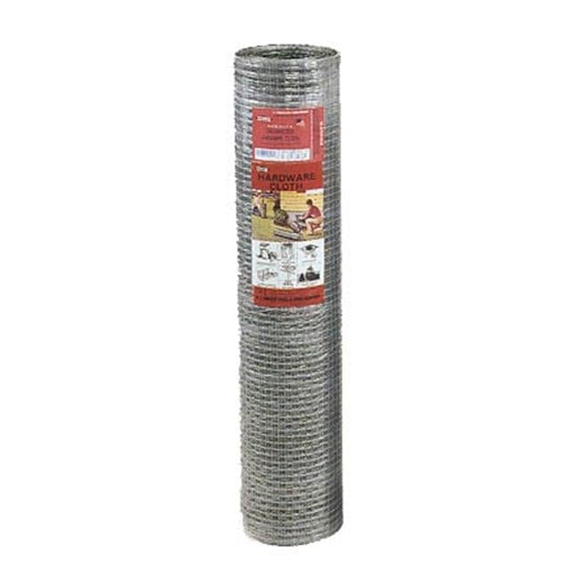 MAT 308239B Mat 48in. x 50ft. .25in. Mesh Hardware Cloth 308239B  does hardware cloth rust