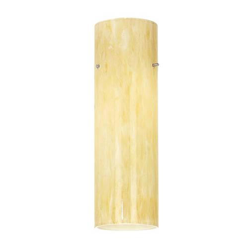 Fire Cylinder Shade In Amber Marble
