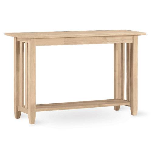 International Concepts BJ6S Mission Sofa Table