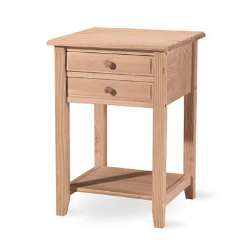 Ot-92 Lamp Table With 2 Drawers