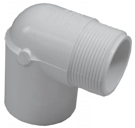 .75in. Pvc 90 Degrees Street Elbow 32707 - Pack Of 10