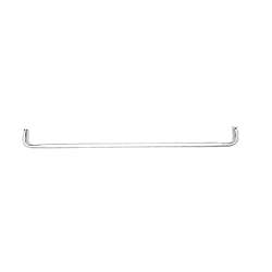 Levolorkirsch 27in. To 48in. White Single Heavy Duty Curtain Rods 13281