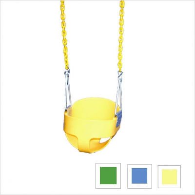 04-0008-y/y Full Bucket Toddler Swing - Yellow