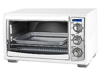 Black  Decker TRO490W WHT 4 Slice Toaster Oven