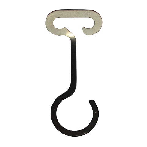 Village Wrought Iron NTRPH Tripod Trellis Plant Hook Black