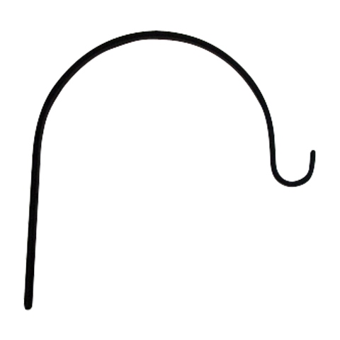 Village Wrought Iron PH8 Wall Mount Plant Hanger