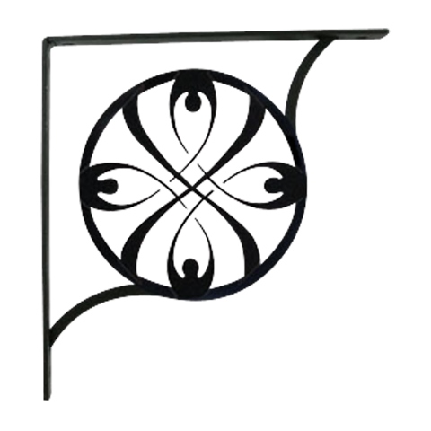 Village Wrought Iron SB155S Ribbon Shelf Brackets