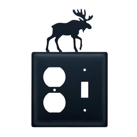 Moose Outlet And Switch Cover - Black