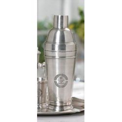 Zodax IN4670 Le Grand Caf Antique Pewter Finish Cocktail Shaker