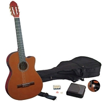 Saga FCG1 Frontera Professional Quality Classical Guitar Pack