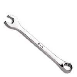 6 Point .44in. Superkrome Combination Wrench
