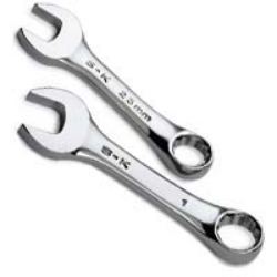 75in. Superkrome Short Combination Wrench - 12 Point