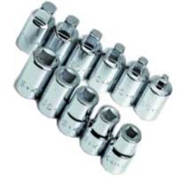 38in. Drive Male-female Pipe Plug Socket Set - 11 Pieces