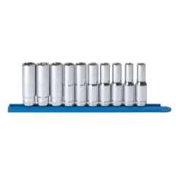 Kdt80704 .50in. Drive 6 Point Deep Metric Socket Set - 10 Pieces