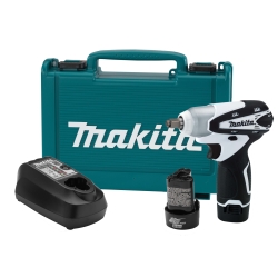 Makita MAKWT01W 12V Max Lithium Ion .38in. Drive Impact Wrench Kit
