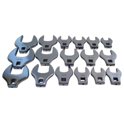 V8t7917 .50in. Drive Jumbo Crowfoot Wrench Set - 17 Pieces