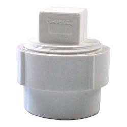 1-.50 In. Sch. 40 Pvc-dwv Clean-out Fitting With Threaded Plug 716