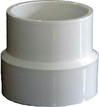 3in. Sch. 40 Pvc-dwv Sewer Pipe Adapter Couplings 71543