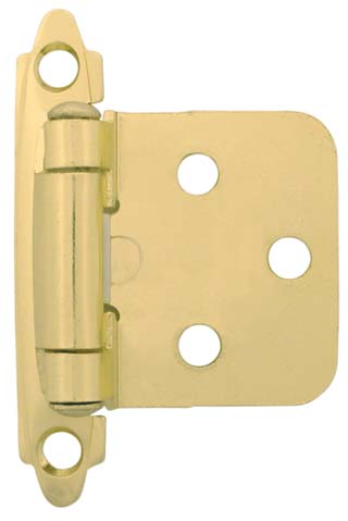Polished Brass Self Closing Flush Type Hinge 34910