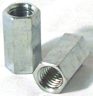 .88in. Right Hand Threaded Rod Coupler Nuts 11850