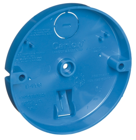 Thomas And Betts Lamson Shallow Ceiling Fan Outlet Box B708SHK