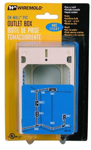 Wiremold Single Gang Utility Box NM2