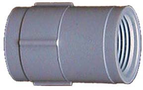 1in. Pvc Sch. 40 Threaded Couplings 30128 - Pack Of 10