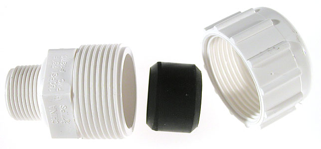 B And K Industries .75in. Pvc Compression Male Adapters 161-104